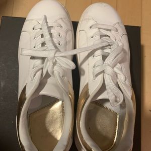 White sneakers